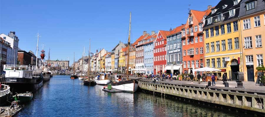 Nyhavn Pier on your Copenhagen Cruise