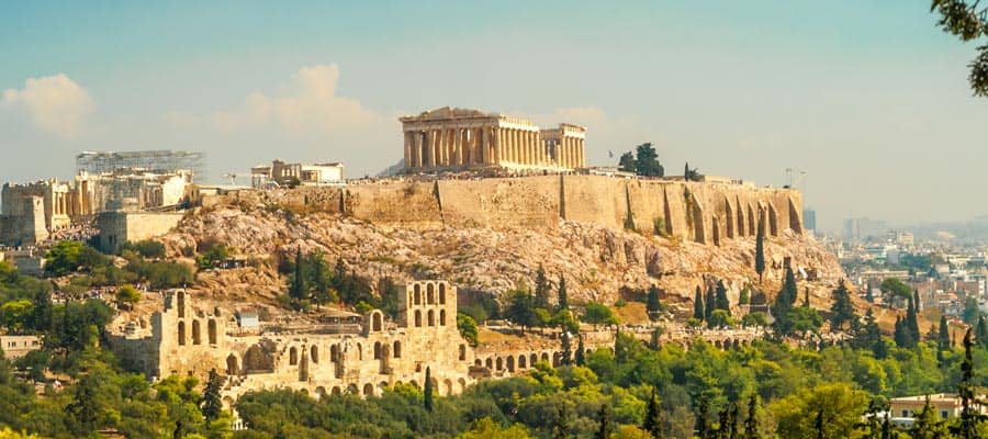 Acropolis of Athens on your Europe cruise