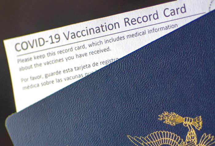 Proof of Vaccination and Passport